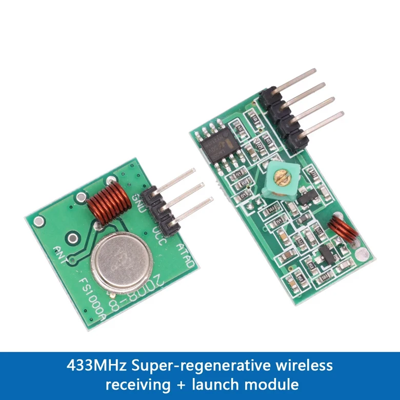 Arduino/ARM/MCU WL diy 315MHZ/433MHZ 무선용 스마트 전자 433Mhz RF 송신기 및 수신기 모듈 링크 키트 5,700원