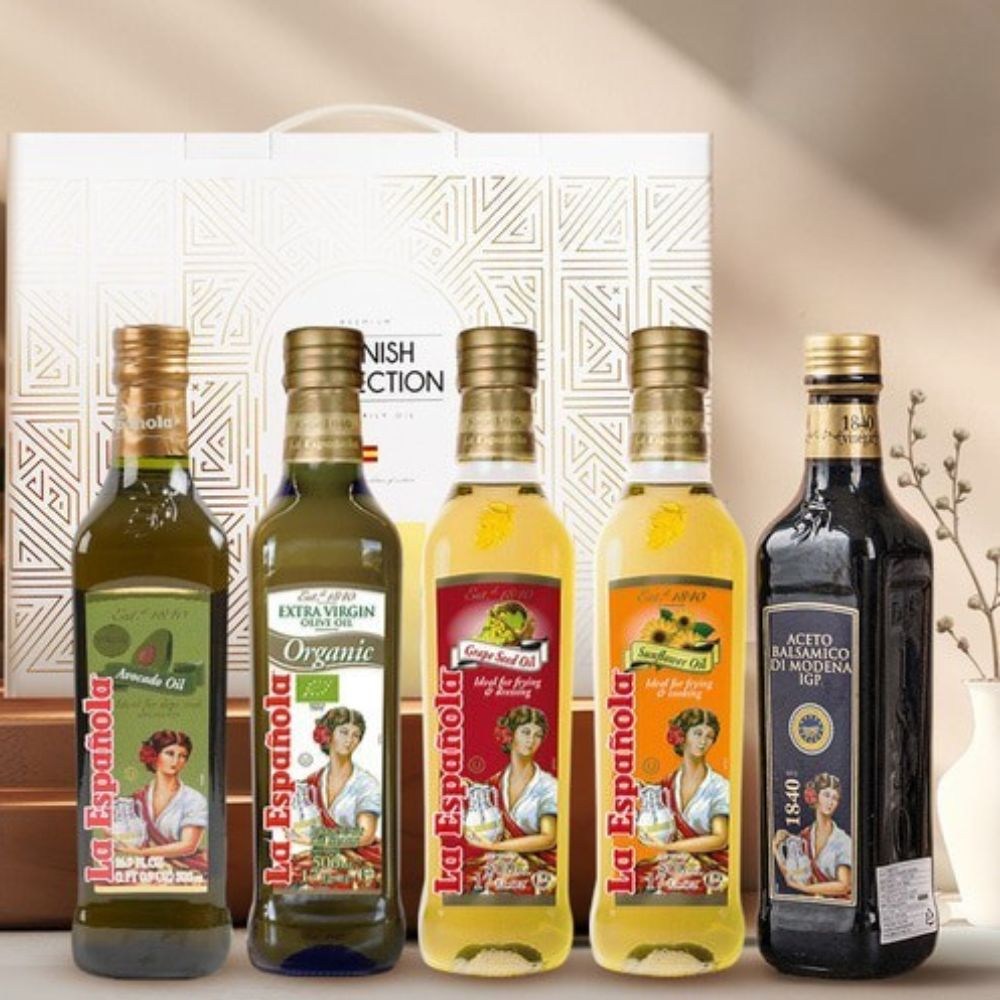 에스파뇰라 유기농 올리브오일 아보카도오일 포도씨유 해바라기유 발사믹식초 선물세트 71,900원