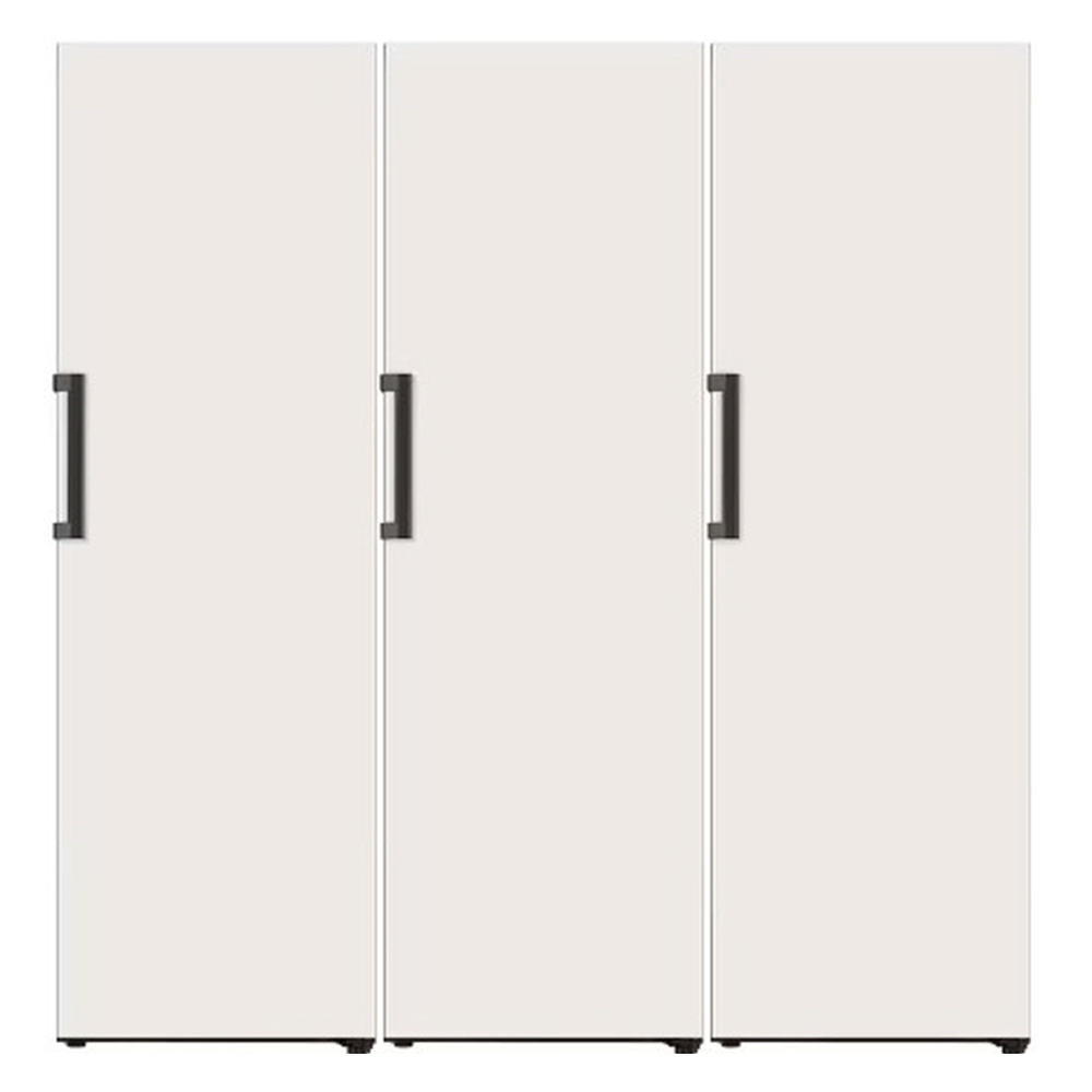 [색상선택형] LG전자 오브제 321L 좌열림 컨버터블 세트 메탈 냉장고 + 냉동 + 김치냉장고 XYZ323MEF 방문설치 4,714,100원