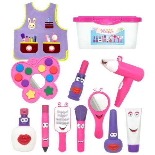 소프트 핑크 미용놀이 미용복세트 역할놀이 유아 여아 꾸미기놀이 소꿉 장난감 69,000원