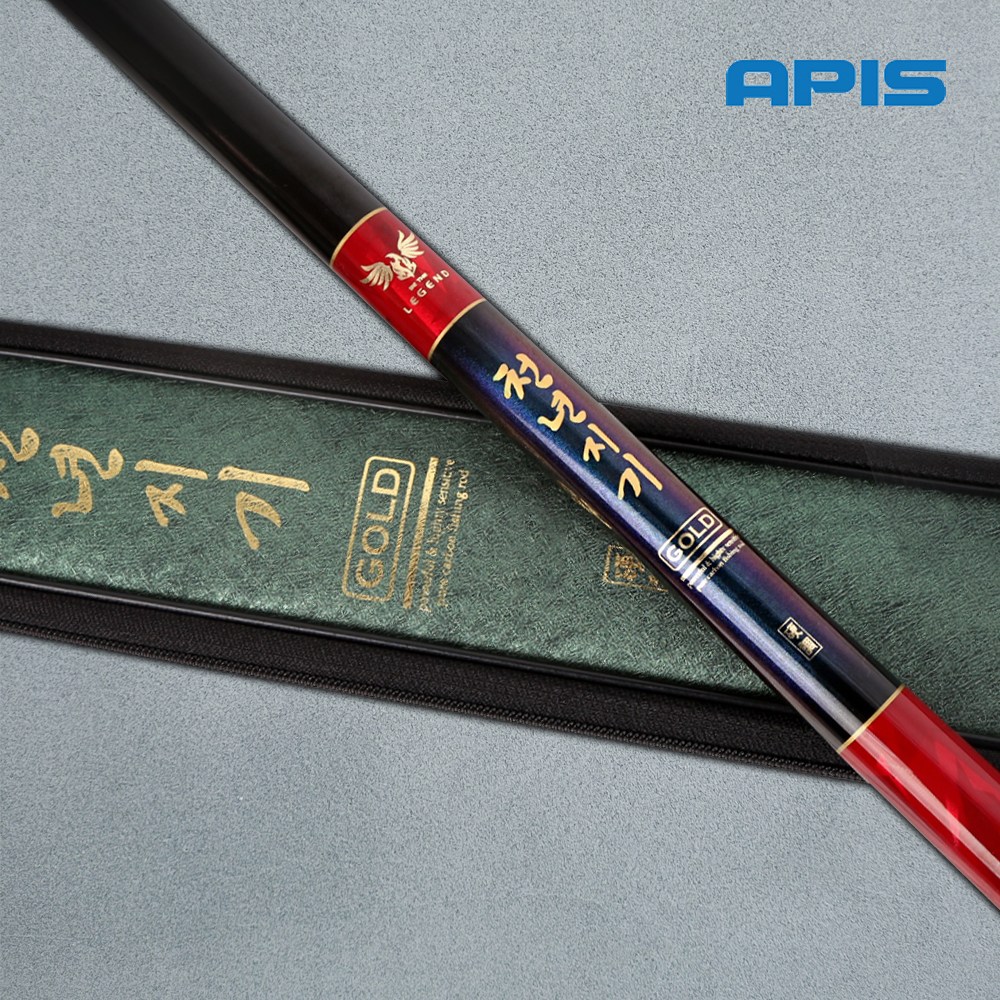 아피스 천년지기 골드 16칸 대물 경질 붕어 잉어 향어 민물 낚시대 경질대 175,450원