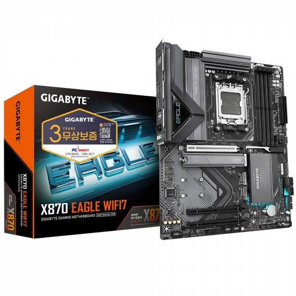 GIGABYTE GIGABYTE X870 EAGLE WIFI7 피씨디렉트, 단일상품 309,000원