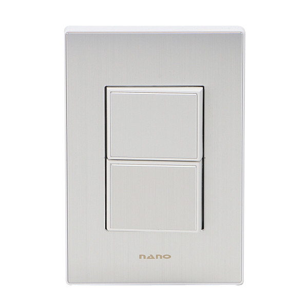 조명일번지 나노 아트 2구 스위치 화이트 3,400원