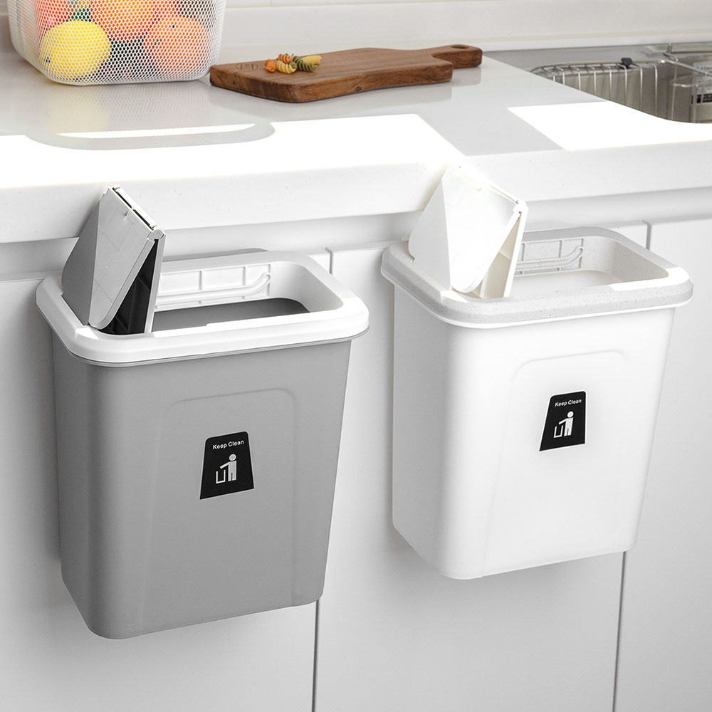 비스토어 가정용 음식물 쓰레기통 싱크대 걸이형, 화이트 4,900원