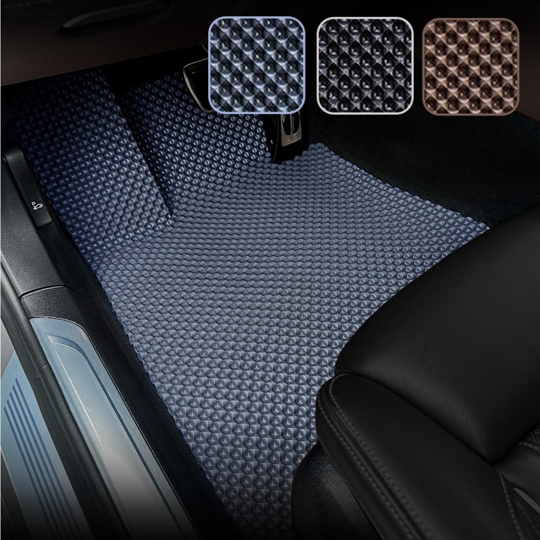 오토피아 다이아몬드 TPU 카매트 1열2열 세트 올뉴 말리부 전용, 브라운, 267_2 올뉴 말리부 하이브리드 59,000원