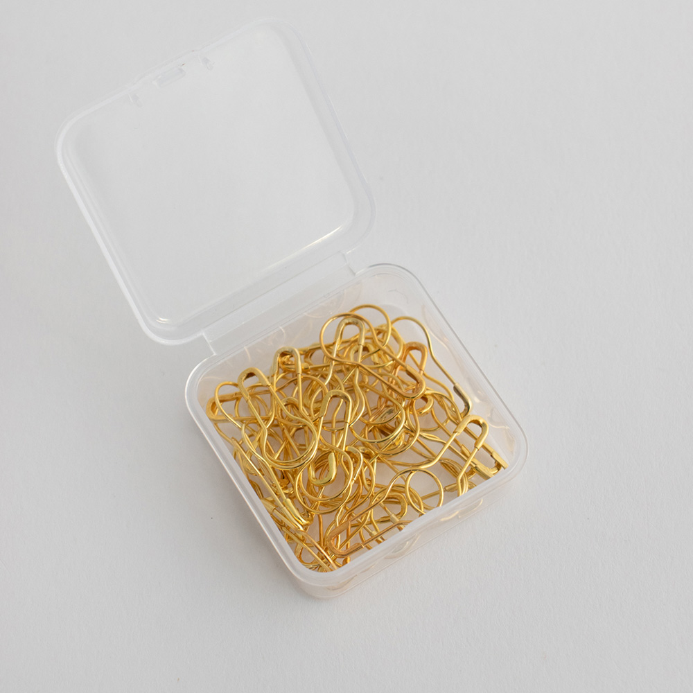 yarna 전구 단수링 50p + 플라스틱케이스 세트, 골드(단수링), 1세트 4,220원