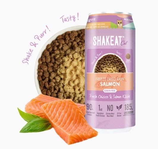 쉨잇 캣 동결건조 연어와 프레시 치킨/살몬 키블 185g x 6캔 52,110원