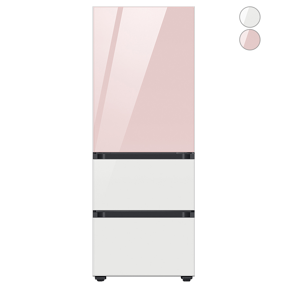 [색상선택형] 삼성전자 BESPOKE 김치플러스 키친핏 313L 3도어 냉장고 방문설치 2,067,950원