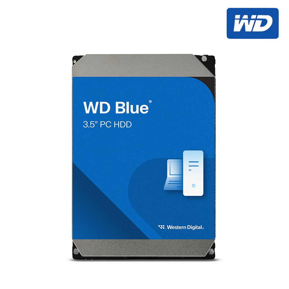 WD BLUE HDD 2TB WD20EARZ 데스크탑 SATA3 하드디스크 (5,400RPM/64MB/CMR) 165,000원