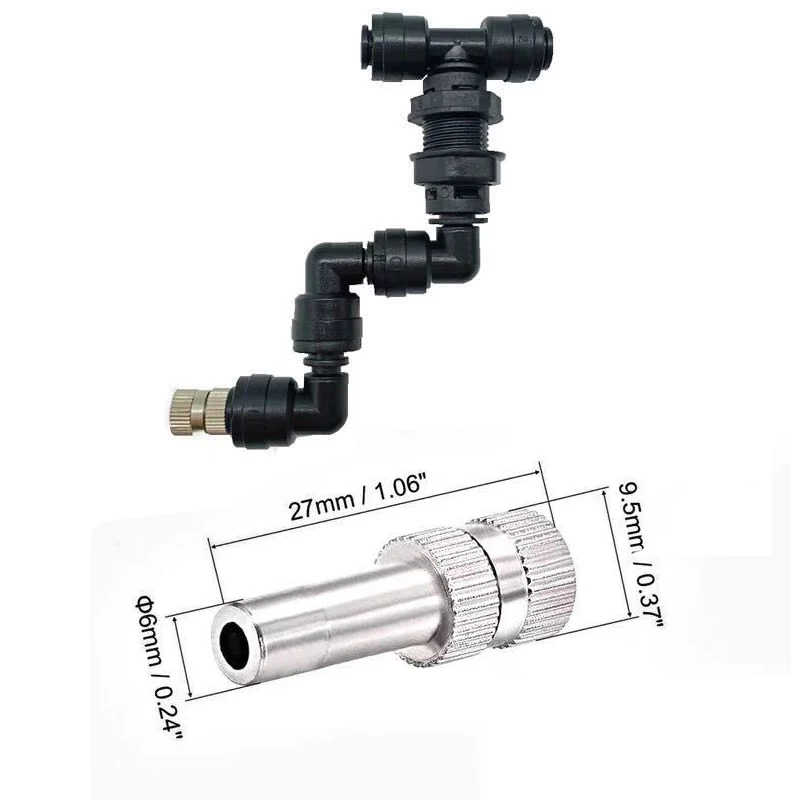 산업용 농장 가습기 열대 우림 안개 시스템 파충류 테라리움 가습기 정원 온실 관개 물 분무기 8,600원