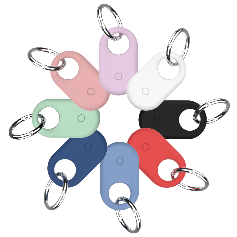 랩씨 갤럭시 스마트 태그2 케이스 소프트 실리콘 커버 키링, 1개, 블랙 4,900원