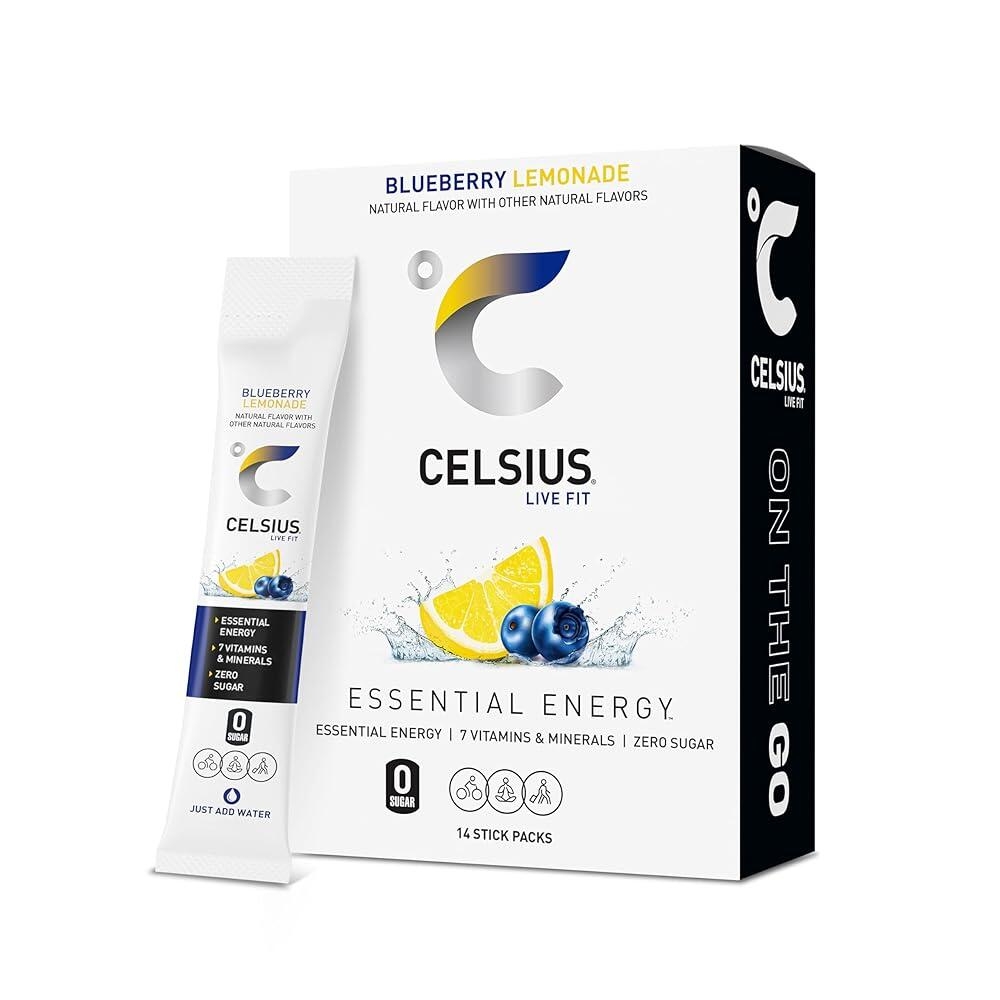 셀시어스 Celsius 온더고 제로 에너지 파우더 14개 보충제 39,960원