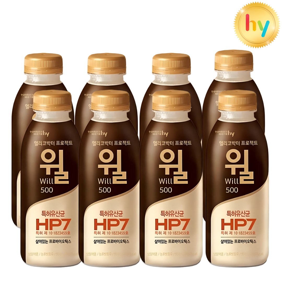 한국야쿠르트 헬리코박터 윌 150ml 아이스발송, 500ml, 8개 26,900원