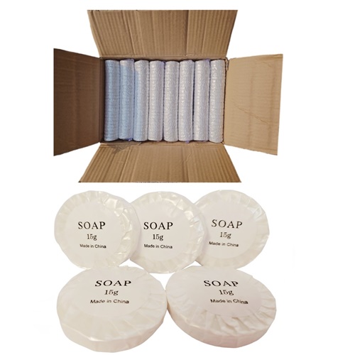 일회용 원형 미니비누 (15g) 개별포장 호텔 업소용 여행용 일회용비누 27,900원