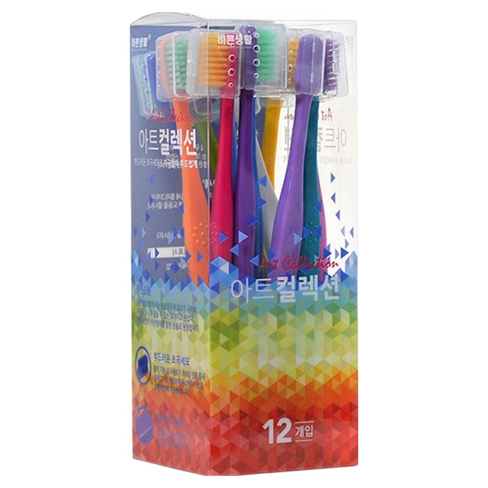 바른생활 아트컬렉션 칫솔 초극세모 6,080원