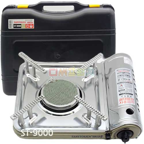 썬터치 휴대용가스렌지 버너 ST-9000 부탄가스 캠핑 버너 부루스타 가스레인지 스토브, 단일사이즈 50,400원