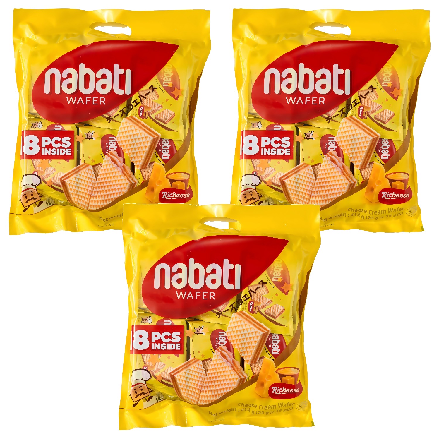 나바티 치즈맛 웨이퍼, 414g, 3개 15,700원