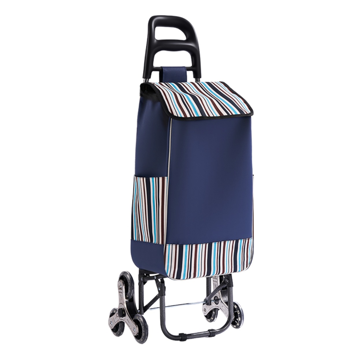 GIANXI 가벼운 계단식 접이식 손수레 카트 휴대성 강한 가정용 소형 트레일러, 노인도 편리하게 사용 가능한 장바구니 29,510원