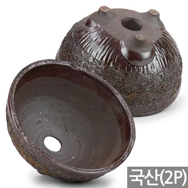 세인화분 국산 맹분재 17cm 중형 옹기 화분 12,950원