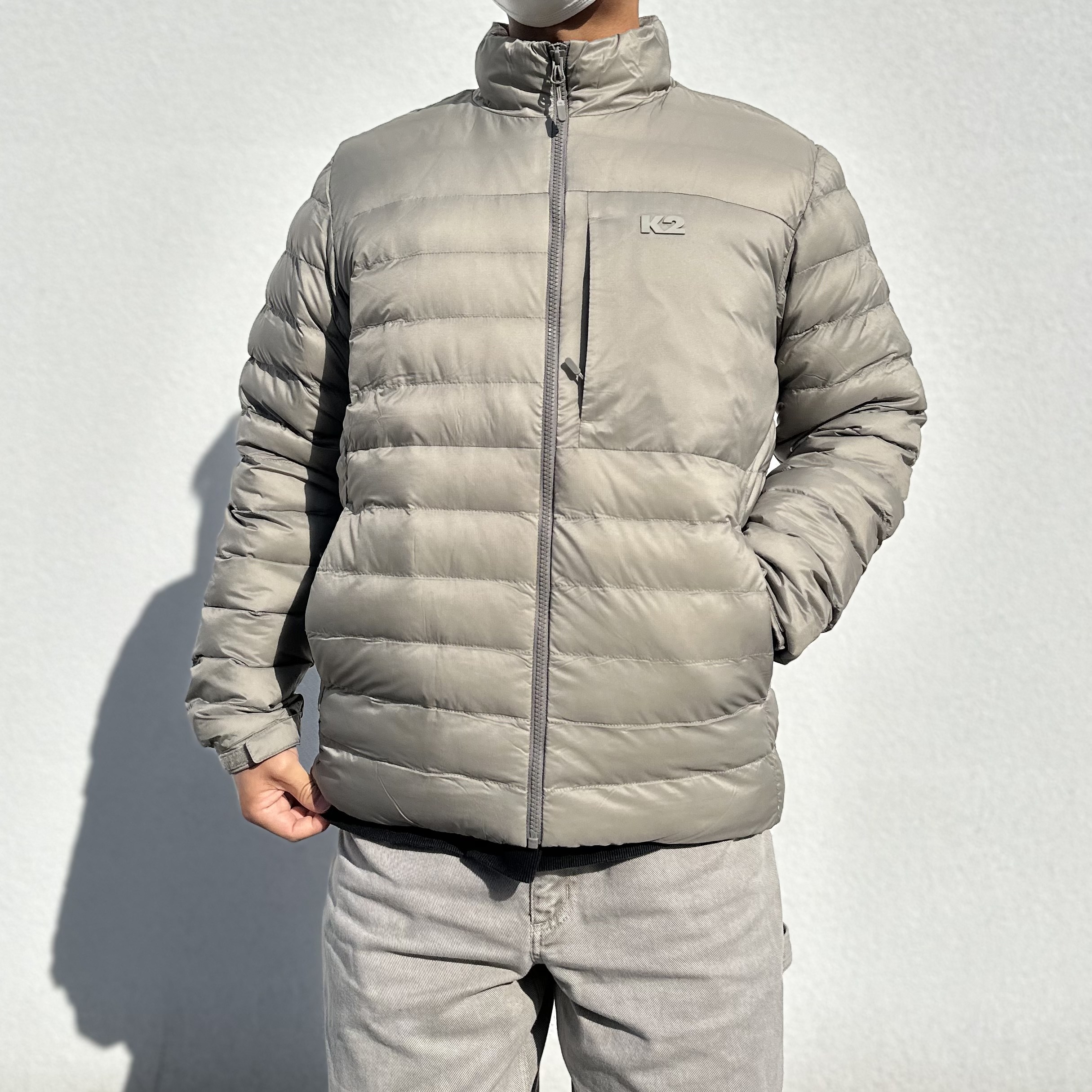K2 남성 경량 패딩 스탠다드 가벼운 후드 집업 자켓 후디 점퍼 트레이닝복 운동복 등산복 재킷 89,900원