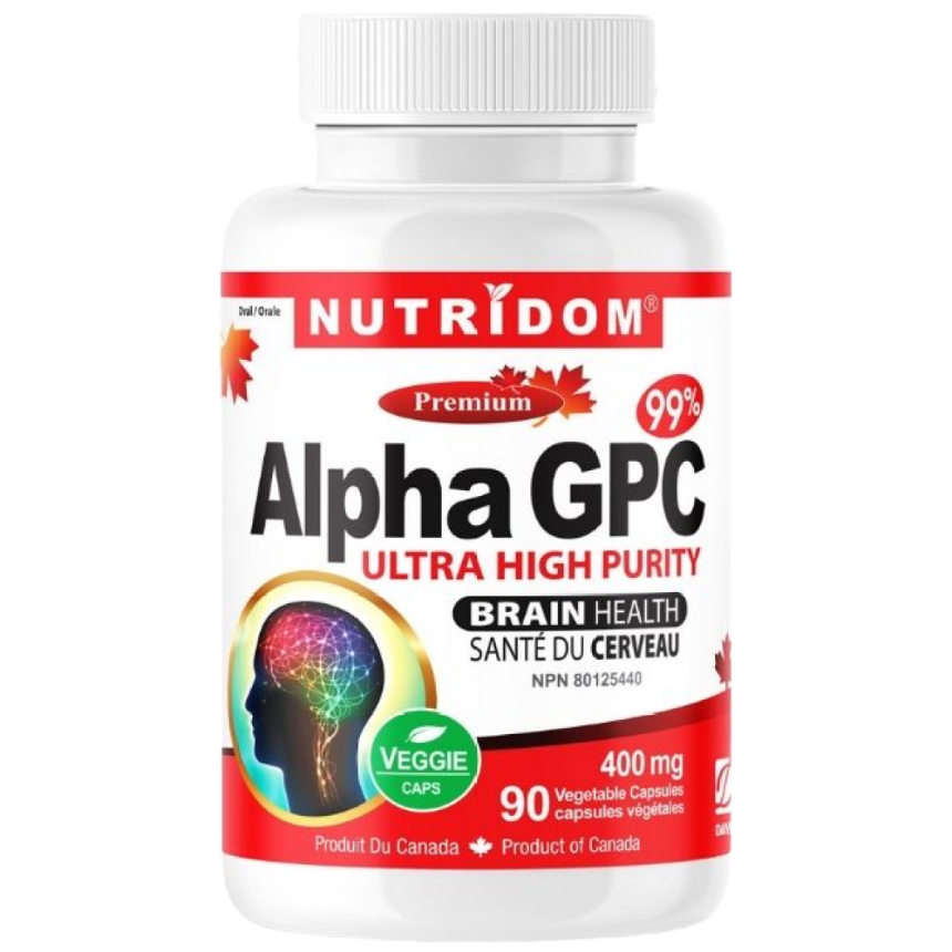 뉴트리돔 알파지피씨 Alpha Gpc 콜린알포세레이트 베지캡슐 400mg 90정, 1개, 90정 55,320원
