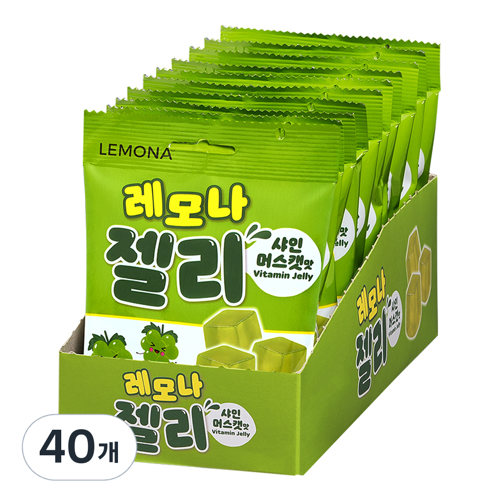 레모나 젤리 샤인머스캣맛, 43g, 40개 40,000원