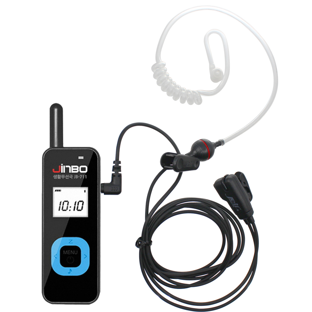 진보 JB-711 JB-911 무전기용 제일 JM-8000T 이어마이크 인이어 리시버 토크어바웃1핀, 단일상품, 1개 7,800원