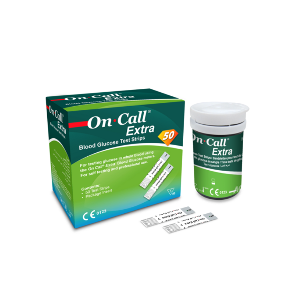 온콜 엑스트라 혈당시험지 1box(50매) 혈당 시험지, 현재가 18,000원