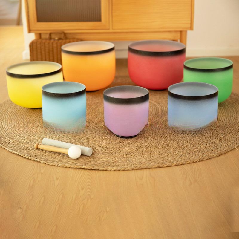 크리스탈싱잉볼 명상악기 레인스틱 종교 사운드 핸드드럼 입문용 불교 싱잉볼 티베트 214,400원