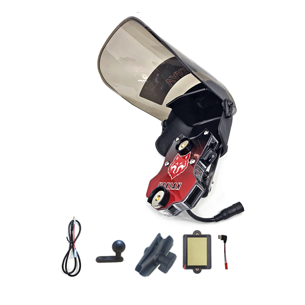 오토바이 자석충전 거치대 풀커버 1구바키안애니 세트 햇빛 눈 비 쉴드 늑대 히어로 자석거치대, F1VA, 풀커버 1구바키안 애니 + 백미러마운트세트 104,800원