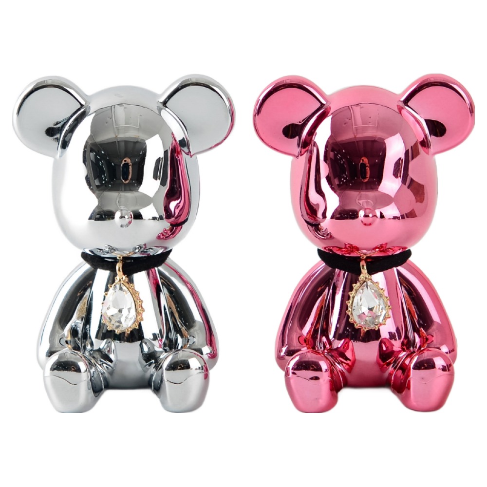 JK 크롬 베어브릭[1+1세트] 차량용 방향제 49,250원