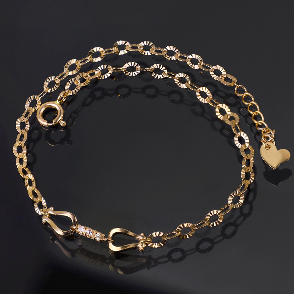 주리에떼 14K 18K 여성 데일리 프로메스 체인 팔찌 468,000원