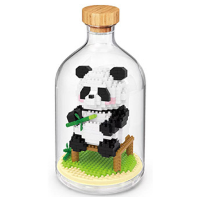 [나노킹-호환블럭] 유리병 판다시리즈 나노블록 DN023, C, 1개 18,700원
