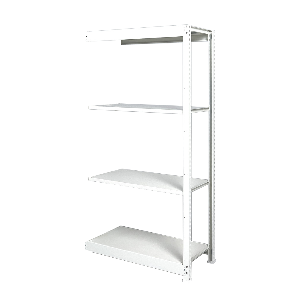 부원진열장 경량랙 조립식 무볼트 철제 선반, 화이트-연결형, 3단 82,500원