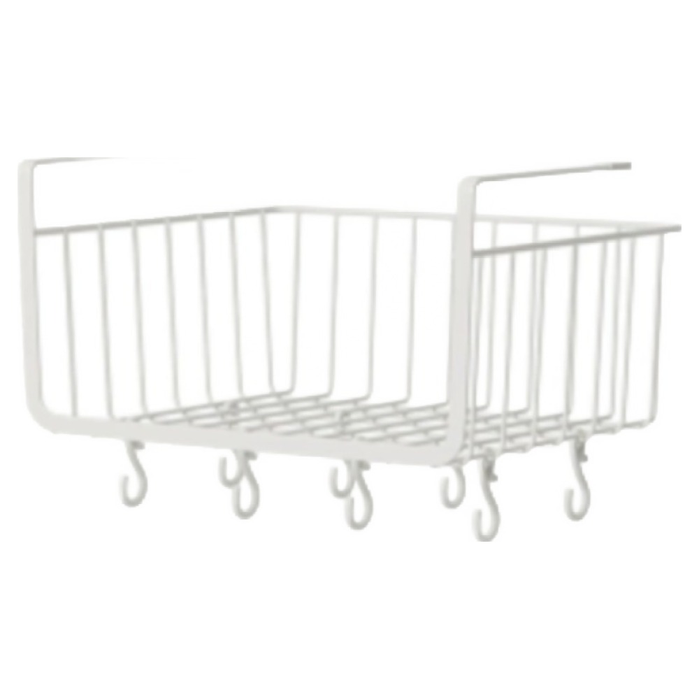 걸이형 틈새 주방 수납 바구니, 화이트, 1개 9,340원