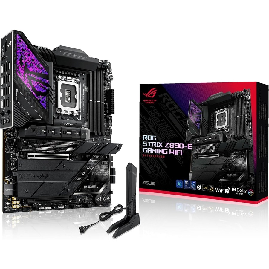 아수스 로그 스트릭스 Z890-E WiFi7 인텔 Z890 ATX DDR5 썬더볼트4 메인보드 관부가세포함, LGA 1851 코어 울트라 659,000원