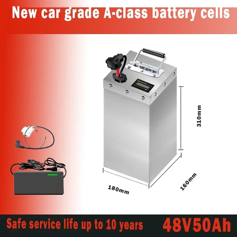 48V 전기 자동차 리튬 배터리 60v72v40A 60AH80AH 삼륜차 인산철 팩 562,200원