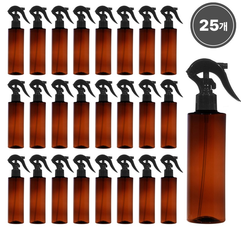 [10-25개묶음판매] 미니건스프레이용기(L형) 100ml 120ml 150ml 200ml 250ml 300ml 500ml 허브스프레이공병 24,500원