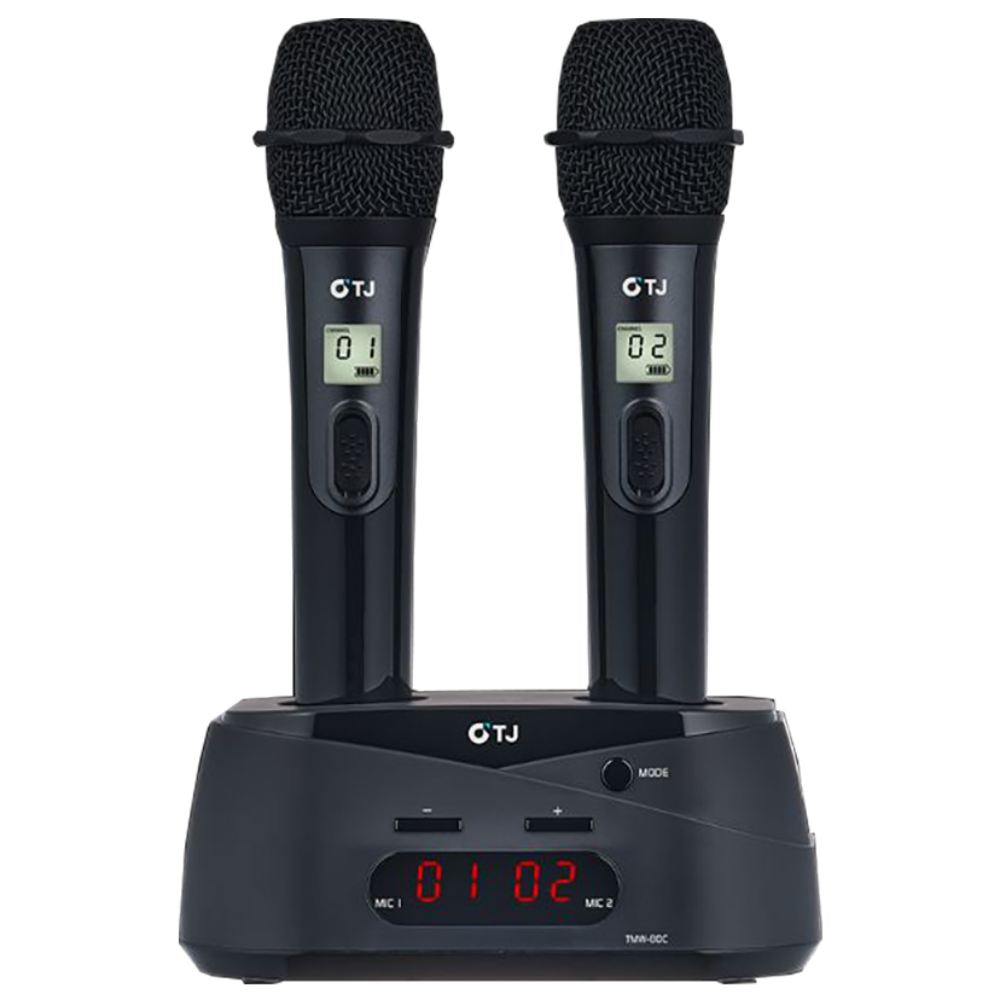 TMW-80 TJ미디어 충전식 900MHZ 고음질 최대56개채널 노래방 무선마이크 시스템 320,000원