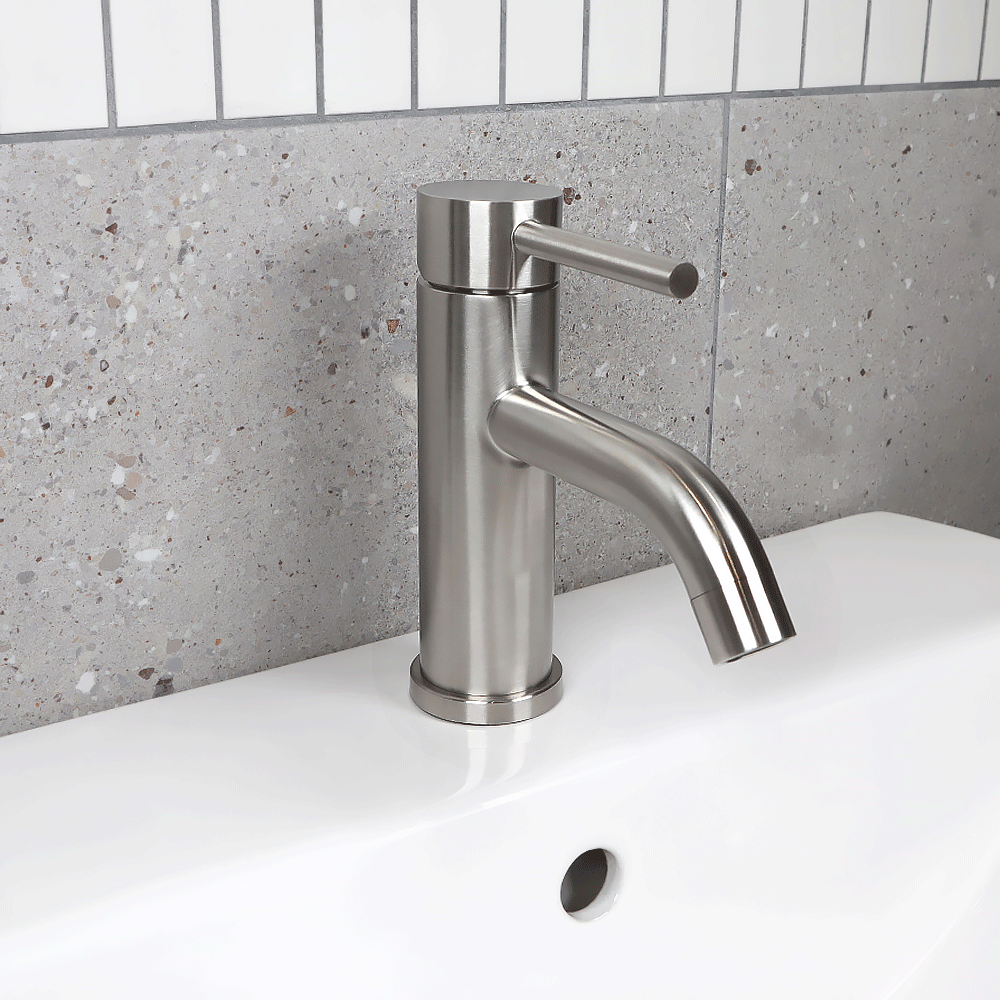 욕실 화장실 무광 스텐 원홀 세면기 수전 수도꼭지 교체 SUS304, 1개 18,000원