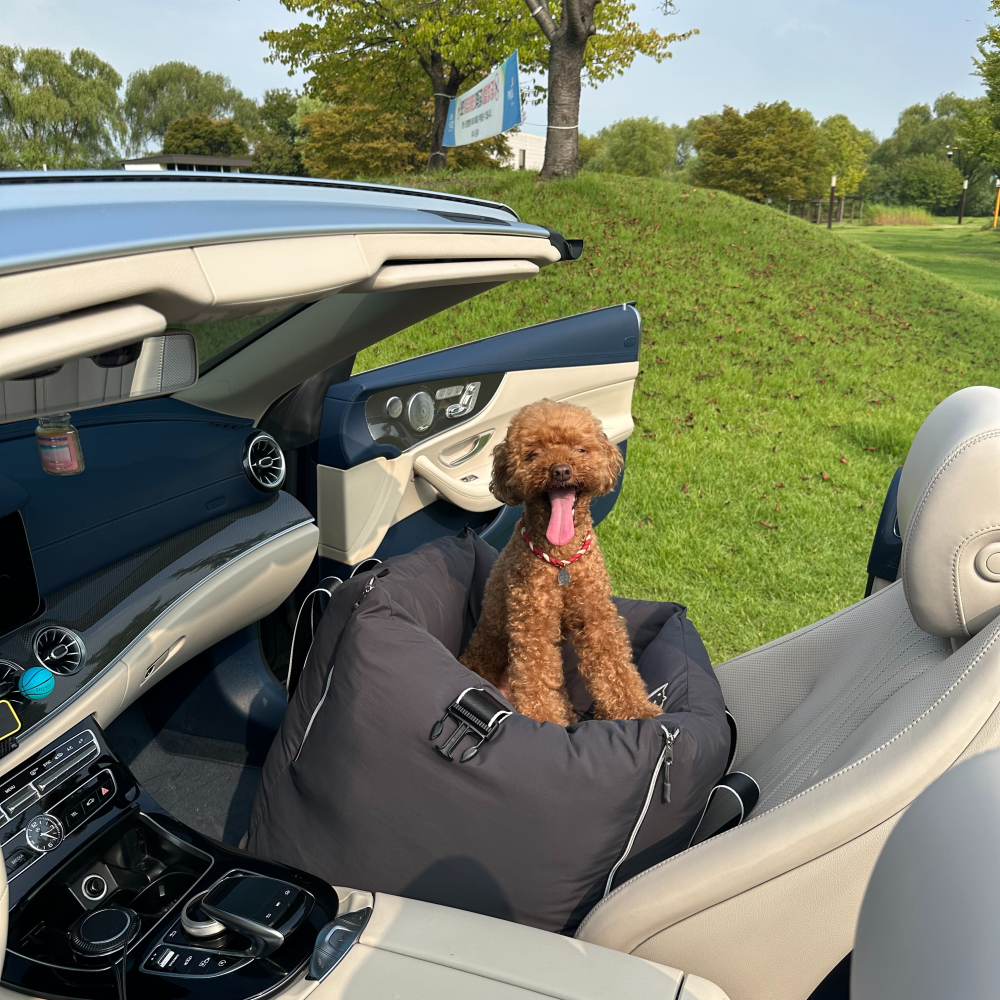 [스윗테일] 핸드메이드 강아지카시트 딥그레이 미디엄, 1개 115,200원