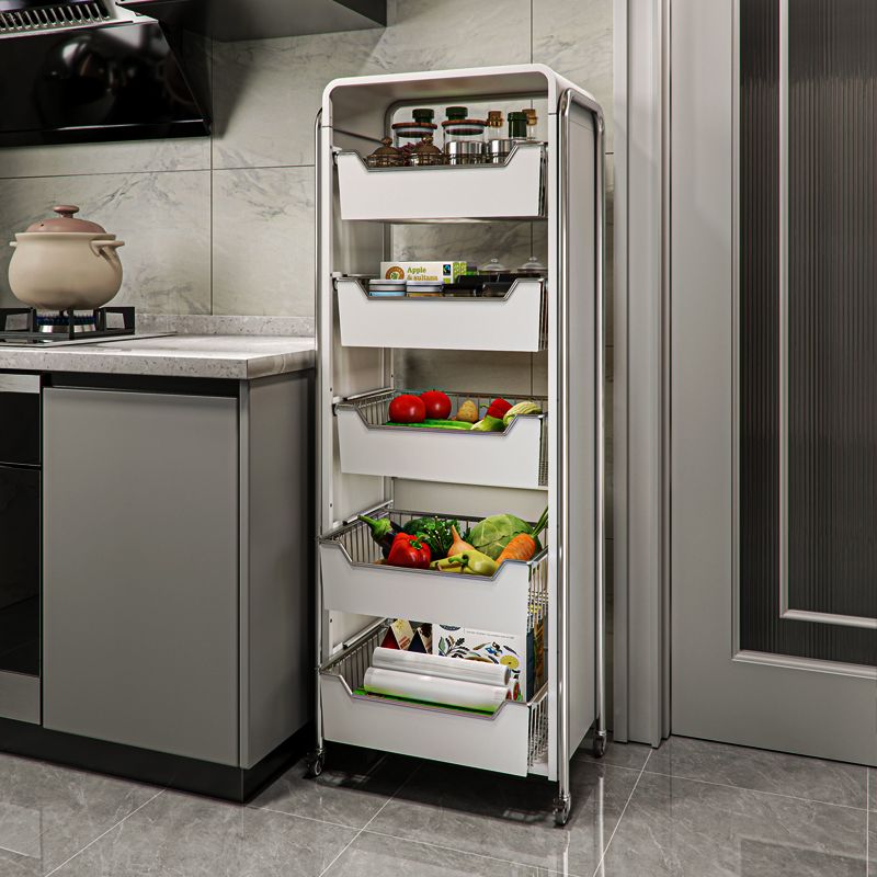 트롤리 틈새선반 이동식 수납장 다용도 팬트리장 코너장  주방 철제 업소용 식당 가정용 267,640원