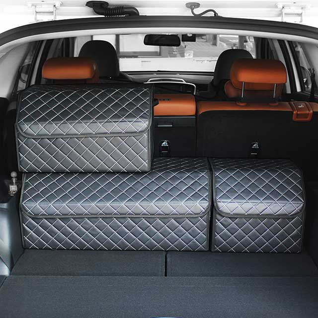 바비카 싼타페DM트렁크정리함 정리박스 수납함 콘솔박스 세차툴백 차량용, 현재가 25,900원