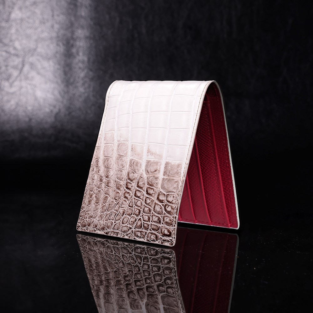 인피니토 남자반지갑 남성 명품 수제 [악어&내부 소가죽 반지갑] 268,000원