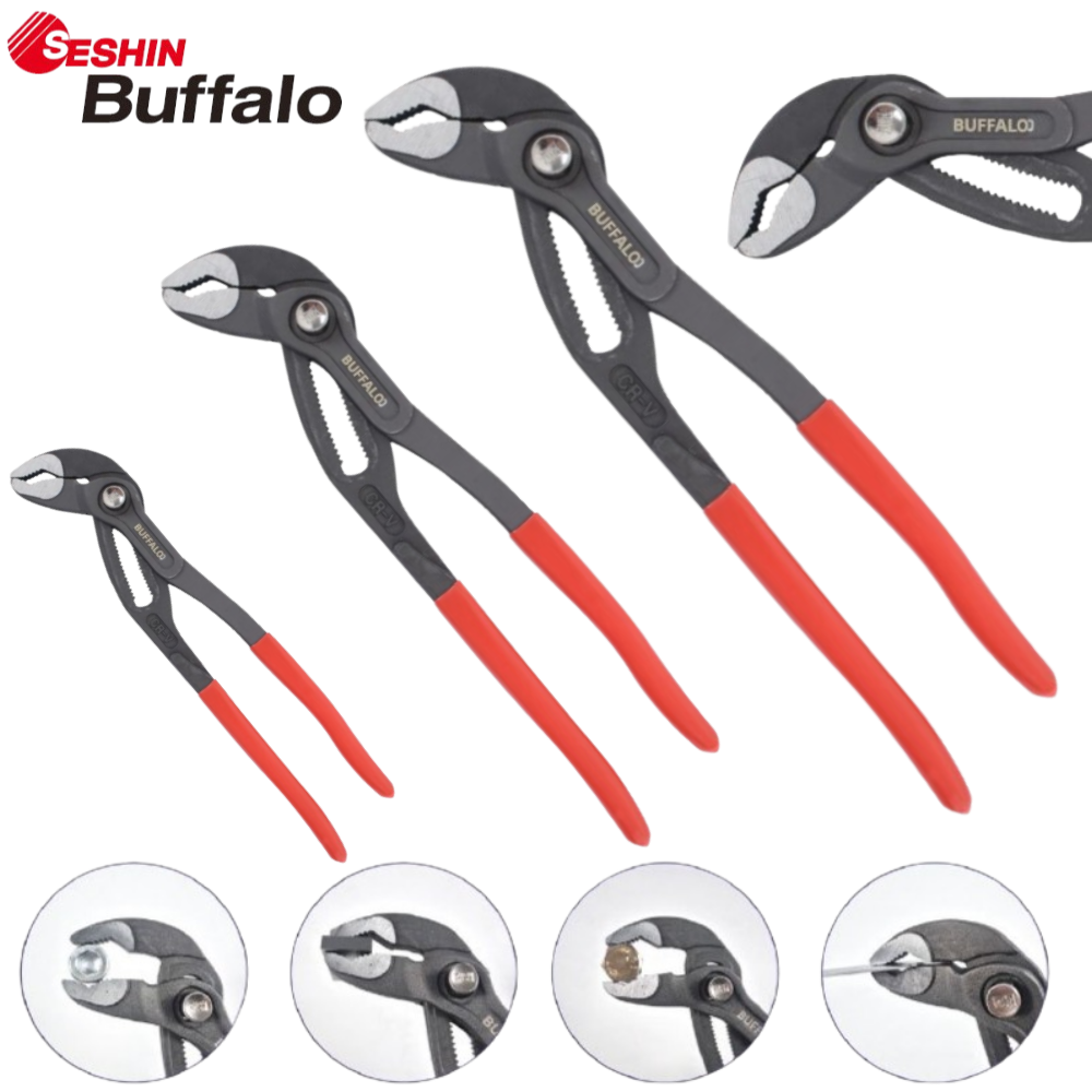 세신 워터펌프플라이어 퀵 첼라 SB-QWP7 전장180 최대벌림42mm 7,880원