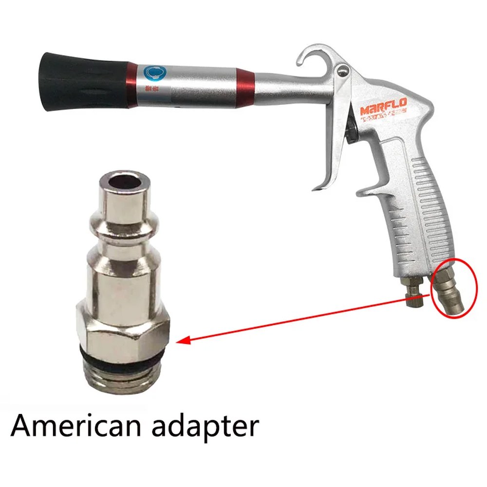 MARFLO 토네이도 에어 블로우 세차 건 청소 더블 베어링 고압 드라이 클리닝 도구 브러시 먼지 포함 어댑터 55,000원