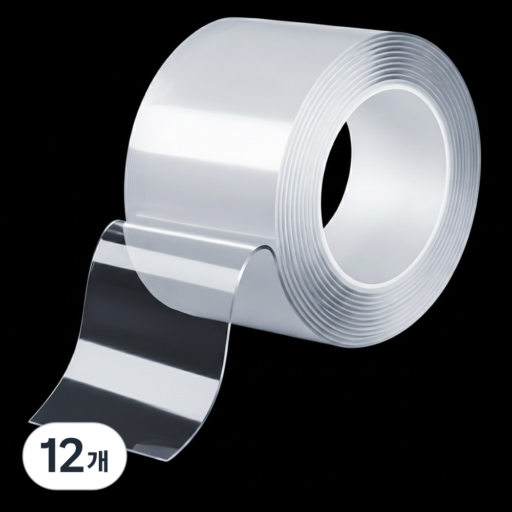 라노홈 울트라 픽스 클리어 겔 초강력 양면 실리콘 테이프 투명 50mm x 3m 48,600원