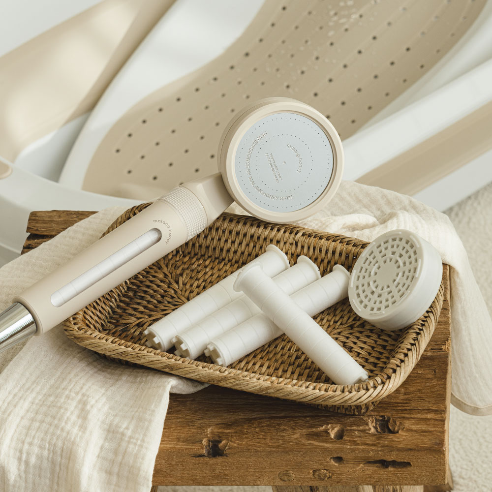 말랑하니 미세조절 온오프 샤워기 + 바디필터 4p + 헤드필터 3종세트, 1개, 혼합색상 86,500원