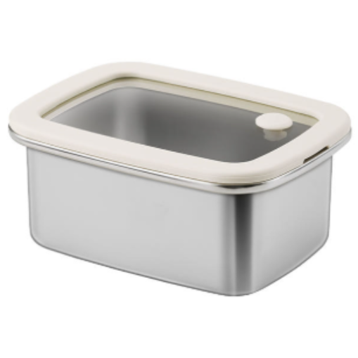 바겐슈타이거 KLAR 무연마 스텐 반찬통 / SUS304 자연광택 / 냉장,냉동,오븐OK, 1개, 깊은형 (600ml) 19,900원