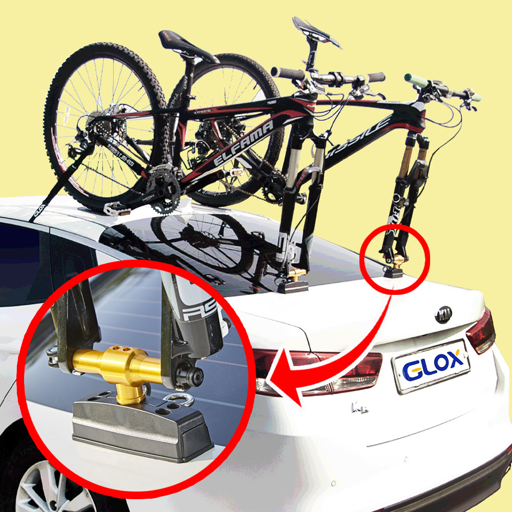 글록스 차량용 자전거 캐리어 초소형 자동차 자전거 거치대 승용차 SUV 차량 205,000원